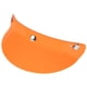 thumbnail image 3 of Visera Para Casco De Moto Con 3 Broches, Visera Parasol UV Naranja, 3 of 4