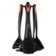 thumbnail image 1 of Juego de Utensilios Colgante Spring 7 Piezas Nylon - Silicona Negro, 1 of 10