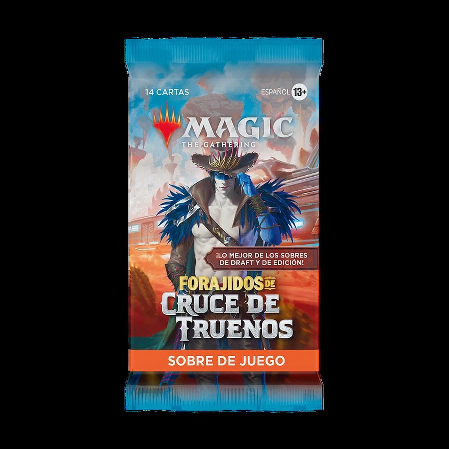 Hasbro - Mtg Forajidos De Truenos - Sobre (español) Negro