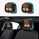 thumbnail image 1 of Boss Baby: Niño de África Funda Protectora Universal para Reposacabezas de Coche, Funda Elástica para Reposacabezas de Asiento de Auto, Funda de Tela Antipolvo, Accesorios de Interior 2 Piezas, 1 of 6