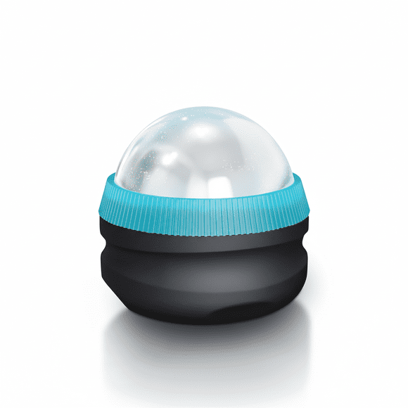 Rodillo CryoGlide de Frío con Bola Metálica y Mango Ergonómico