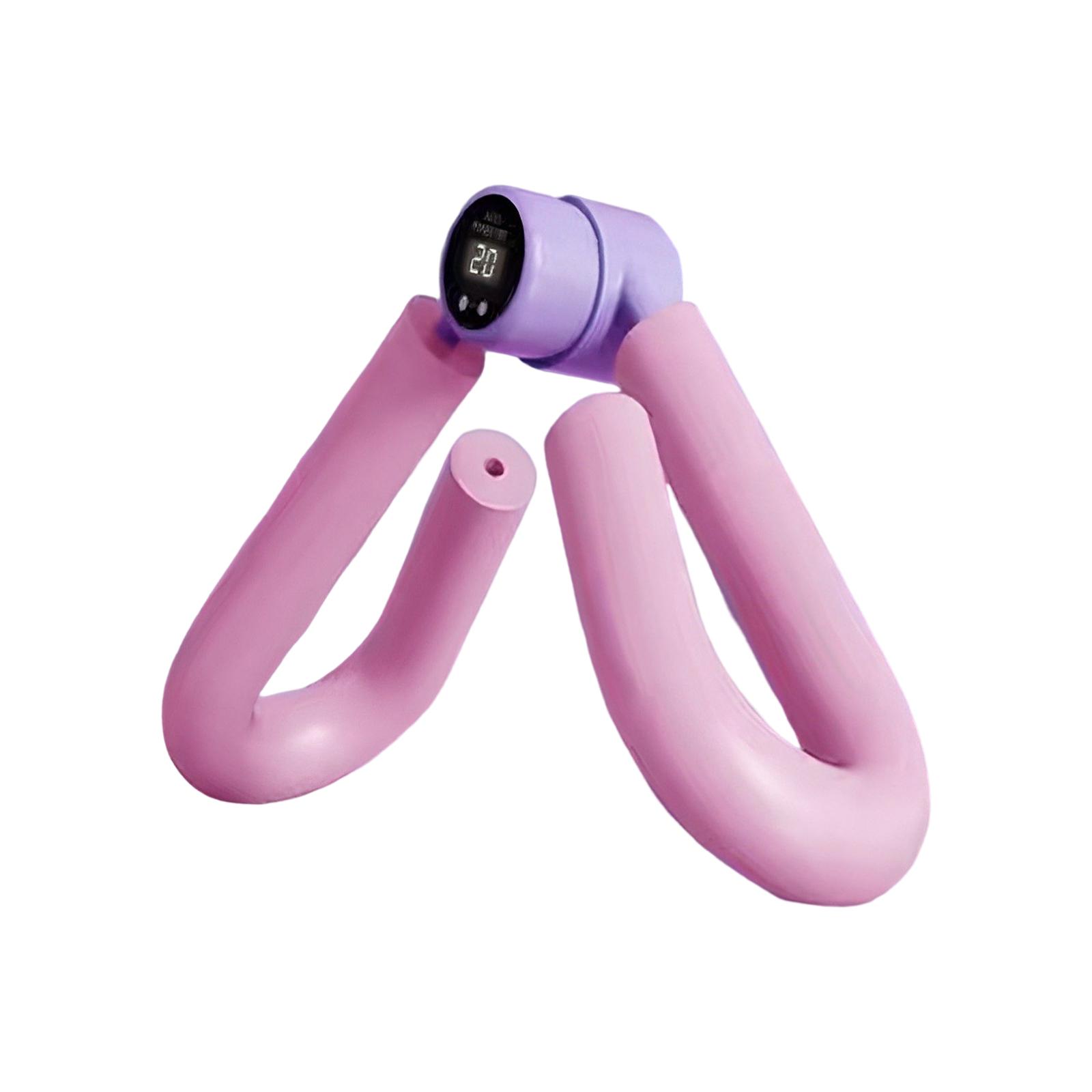 Ioensy - Ejercitador Interno Del Muslo Con Contrarreloj Ejercitador Muscular De La Pelvis Antideslizante Rosa