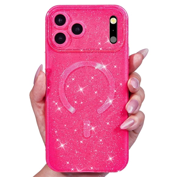 Funda Svanove para iPhone 17/18 Pro Max MagSafe Rosa Neón