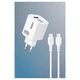 thumbnail image 4 of Cargador Carga Rápida 65w Triple Usb Usb-c +cable Usb-c, 4 of 5