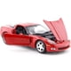 thumbnail image 4 of Auto de colección a escala 1/24 Motormax Chevrolet Corvette C6 2005 rojo, 4 of 7