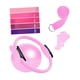 thumbnail image 5 of Juego de 9 anillos circulares de pilates, equipo de entrenamiento, regalo, estiramientos, pelotas de pilates para el hogar, bandas de resistencia para Rosa, 5 of 5