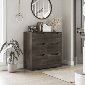 Muebles Santa Ana - Cajonera 6 Cajones Dark Browm