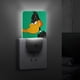 thumbnail image 4 of Pato Lucas Luz nocturna LED con sensor de anochecer a amanecer para dormitorio, baño, pasillo, escaleras - Lámpara LED nocturna de enchufe, 0.5W - 1 pieza, 4 of 6
