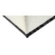thumbnail image 3 of Puf Benzara Lev cuadrado, cubo, silueta blanca bouclé, 3 of 7