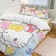 thumbnail image 1 of Hello Kitty 3-Piece Twin Bed Set - Includes 1 Single Comforter And 2 Pillowcases Bedding - Fade Resistant Microfiber - Hello Kitty, 1 of 4