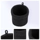 thumbnail image 2 of REGALWOVEN 2 Paquetes de Cestas de Almacenamiento Tejidas, Cesta de Almacenamiento Redonda para Llaves, Bandeja para Entrada, Escritorio, Decoración del Hogar Negro 5.1*5.5in, 2 of 5