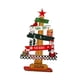 thumbnail image 3 of Árbol de Navidad de madera, pequeño árbol de Navidad artesanal, placa navideña versátil, adorno de escritorio para estantería de oficina, festival. Estilo D, 3 of 5