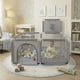 thumbnail image 5 of Corral de Seguridad Bebe Con Aro 126x126 Cm. Gris, 5 of 6