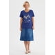 thumbnail image 4 of Polera Mujer Con Estampado Azul Oscuro, 4 of 4