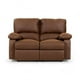 thumbnail image 1 of Sofá Reclinable Rosen Archie 2 Cuerpos Tela Manual Café, 1 of 6