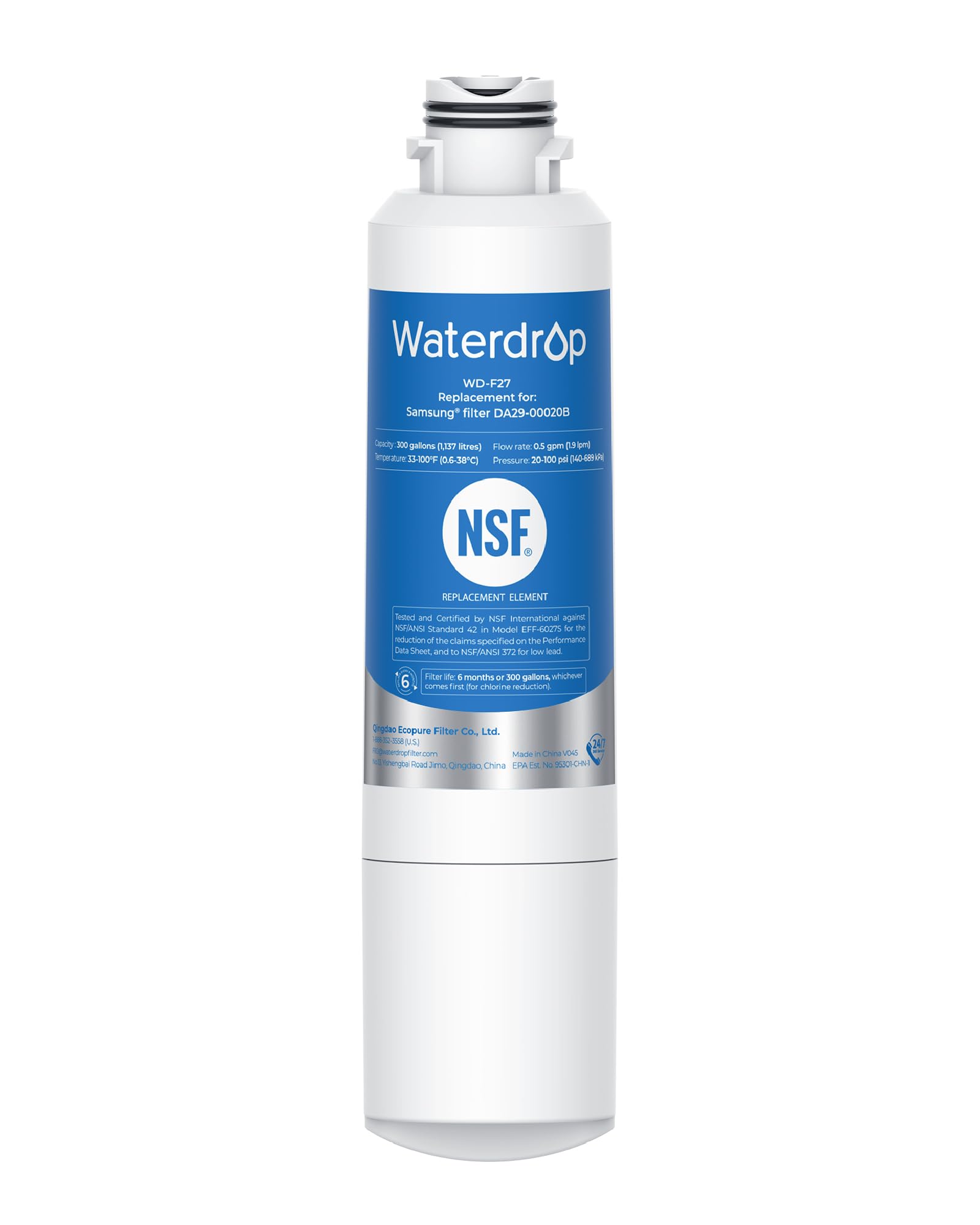 Filtro De Agua Para Refrigerador Waterdrop Da29-00020B Para