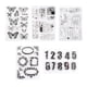 thumbnail image 1 of Sello De Goma, Sellos Transparentes De Silicona Mixtos Para Decoración Para Hacer Tarjetas De Scrapbooking, 1 of 5
