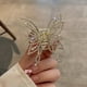 thumbnail image 5 of Elegant Faux Pearl Tassel Butterfly Hair Claw Clip with Strong Hold Grip for Thick Hair - Non-Slip Hair Jaw Clip for Women, 5 of 5