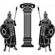 thumbnail image 1 of Decomural Roman Guard Rome Italy WS-17876, 1 of 2