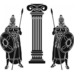 Rienda Libre Graphics - Decomural Roman Guard Rome Italy Ws-17876