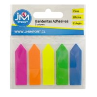 Jm Import - Banderitas Adhesivas 5 Colores