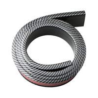 Magideal - Embellecedor Del Arco De La Rueda Del Automóvil, Accesorios, Piezas Protectoras, Fácil De Instalar, Anticolisión, Borde Acampanado Del Guardabarros De 150Cmx4.5Cm