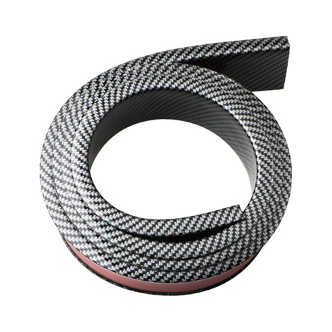 Magideal - Embellecedor Del Arco De La Rueda Del Automóvil, Accesorios, Piezas Protectoras, Fácil De Instalar, Anticolisión, Borde Acampanado Del Guardabarros De 150Cmx4.5Cm