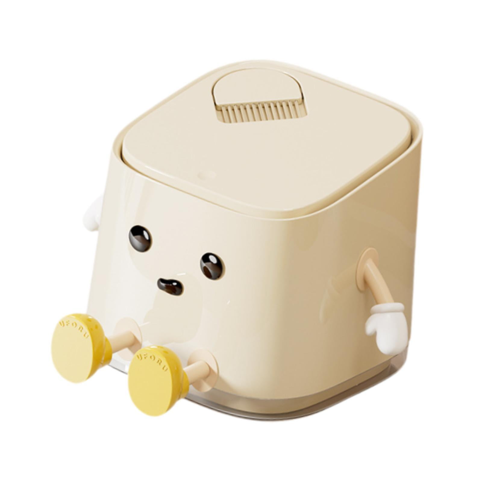 Bothyi - Bin De Basura De Escritorio Lindo Pequeño Cubo De Almacenamiento Para Mesa De Café