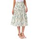 thumbnail image 4 of INSPIRE CHIC Falda Floral de Mujer con Volantes en Capas de Chifón Línea A Maxi Falda Albaricoque Claro M, 4 of 6