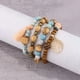 thumbnail image 1 of Creative Bohemian Bracelet Layered Beaded Stretch Bracelet, 1 of 5