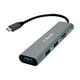 thumbnail image 1 of Adaptador multipuerto USB C 5 en 1 USB 3.0x3 + SD + MicroSD, 1 of 3