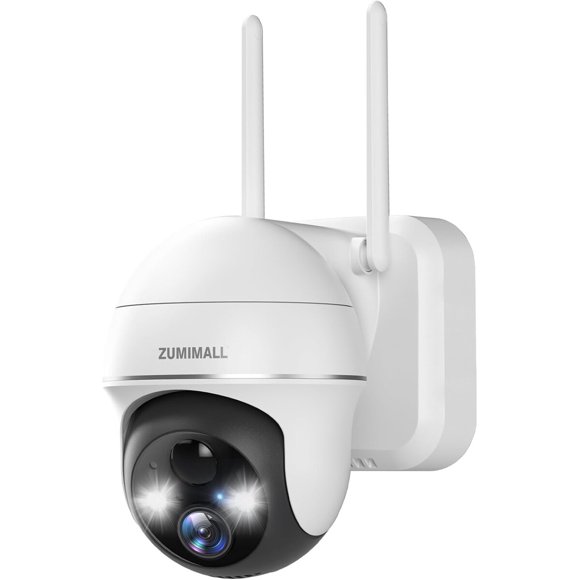 Cámara Seguridad ZUMIMALL Exterior 2K 360° Batería WiFi