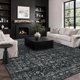 thumbnail image 3 of Alfombra de Área Rugxara 244x152 cm Negra Lavable Vintage, 3 of 9