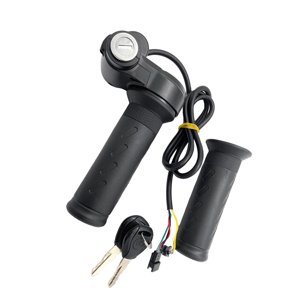 Ioensy - Recambio De Puño De Acelerador Para Bicicleta Eléctrica, Compatible Con Manillares De 22 Mm Para Patinete Eléctrico (Izquierdo Y Derecho).
