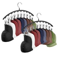 Hat Hangers Cuipingoo, Metal, Paquete De 2 Unidades, Organizador De Sombreros, Negro