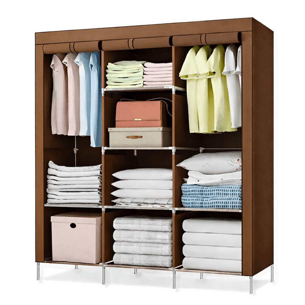 Genérico - Armario Organizador De Closet Ropero Armable Portatil Tela