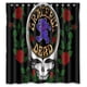 thumbnail image 1 of Cortina de ducha de Grateful Dead, juego de cortina de baño con ganchos, tamaño 60 x 72 pulgadas, 1 of 3