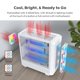thumbnail image 4 of Gabinete PC Montech X5 ATX Mid-Tower Blanco con Ventiladores ARGB, 4 of 8