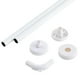 thumbnail image 2 of Set de Barras Angulares Plastificadas 19 Mm Para Baños 75 X 175 Cms, 2 of 4