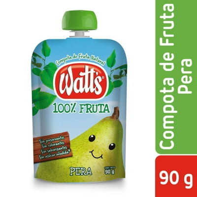 Compota De Fruta Pera 90 G Watts