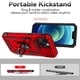 thumbnail image 3 of Estuche GANGXUN para iPhone 15, soporte giratorio 360°, estilo mecánico y magnético, 3 of 5