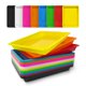thumbnail image 1 of Bandejas Slomg 27x21x3 cm Pack de 24 Multicolor Plástico, 1 of 6