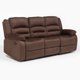 thumbnail image 4 of Living Reclinable 3 Cuerpos - Martell 1 Sofá 3 Cuerpos + 2 Bergers Café, 4 of 15