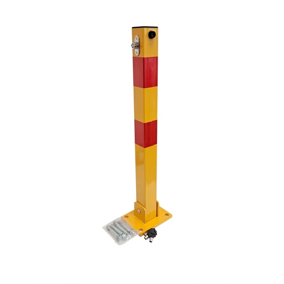 Protector para Estacionamiento con llave y pernos de anclaje
