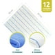 thumbnail image 2 of Pack De 12 Paños De Cocina 60x40 Cm Microfibra Azul Y Blanco, 2 of 6