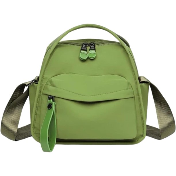 Bolso bandolera nylon ligero impermeable hombro monedero multibolsillo viaje ajustable correa