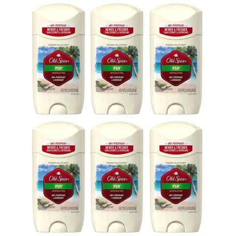 Antitranspirante Y Desodorante Old Spice Fiji Para Hombre 75 Ml (X6)