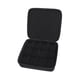 thumbnail image 2 of Estuche Para Guardar Relojes De Hombre, 12 Compartimentos, Color Negro, Para Uso Personal, Con Asa De Transporte., 2 of 5