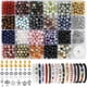 thumbnail image 1 of Set de Cuentas de Piedra Natural Zefy, 996 Piezas, 6 mm Redondas, 1 of 3