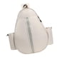 thumbnail image 3 of Bolsa de tenis mochila portátil con cremallera suave para exteriores equipos de deportes al aire libre adultos multifuncionales gran capacidad bádmint Blanco, 3 of 5